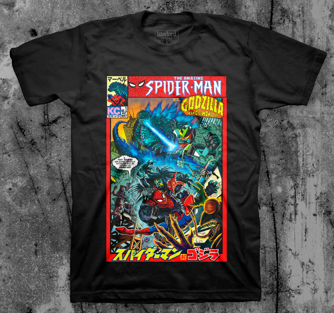 Godzilla VS Spiderman
